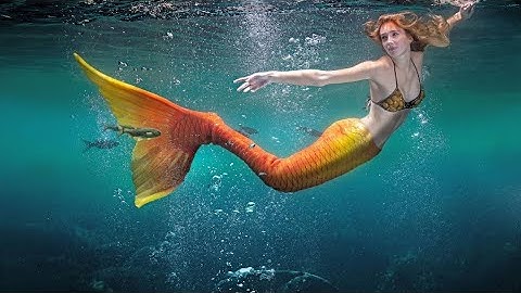 mermaid photoshoot behind the scenes (+results)