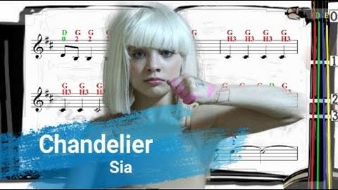 Chandelier | Sia | Violin SHEET MUSIC [With Fingerings] [Level 3]