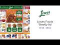 Lowes Foods Weekly Ad 07/29 - 08/04