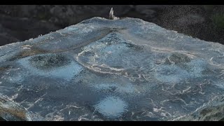 Fluid simulation with sounds