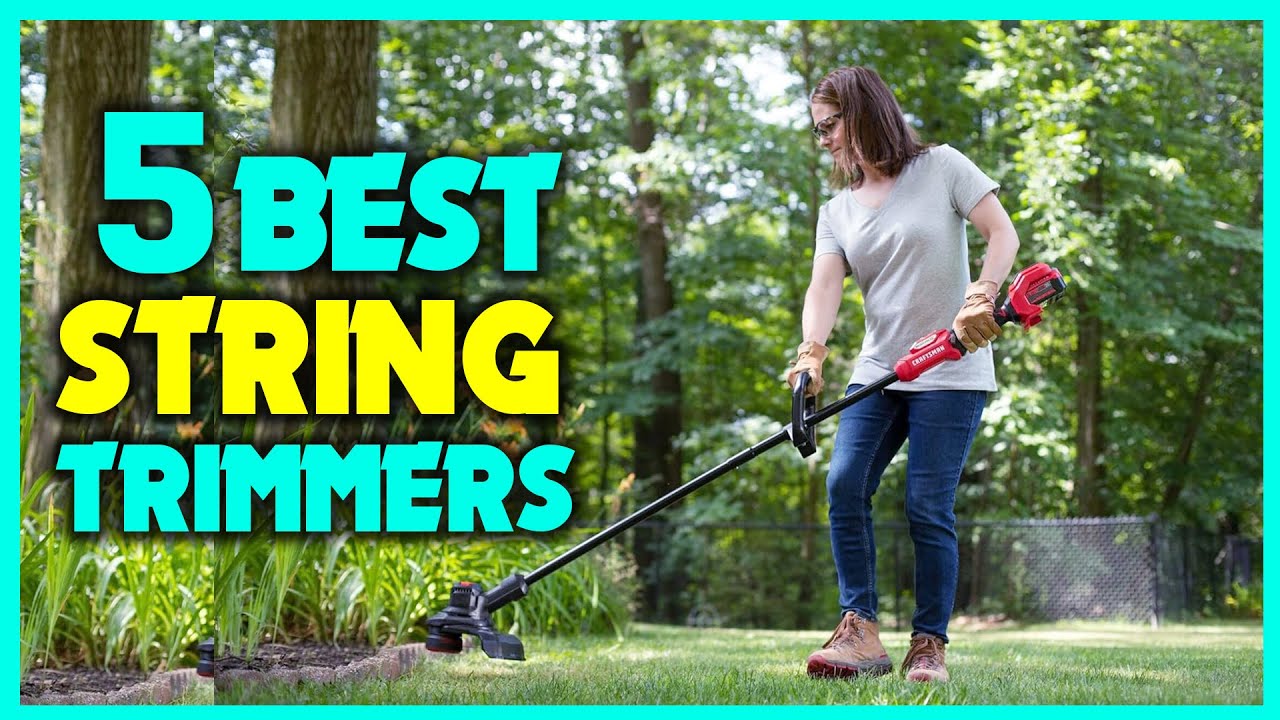 String Trimmer Height Best String Trimmers Review - Best String Trimmer For Tall Grass - YouTube