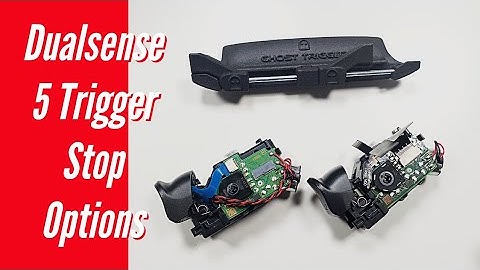 PlayStation 5 Dualsense Controller Trigger Stop Options