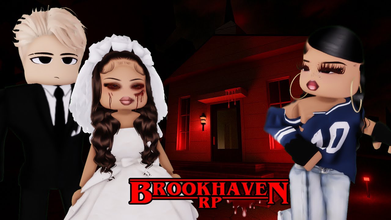 FAUX MARIAGE... il m'a piégée ! SUR BROOKHAVEN 🏡 RP ! Horror movie