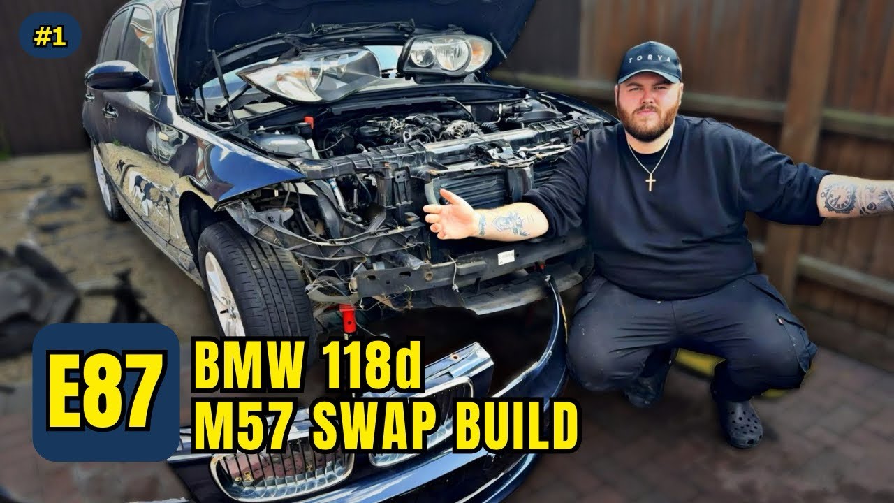BMW 118d M57 Swap – First Steps (Ultimate Diesel Build)