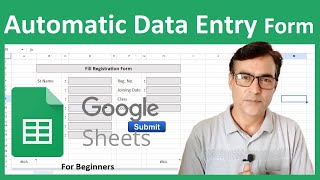 Data entry form in google sheet | Automatic Data Entry Form in Google Sheet without VBA script screenshot 3