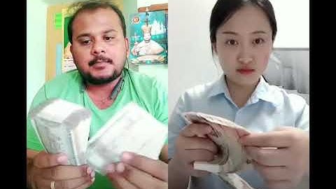 Fastest worker | indian vs chinese | Best of counting currency