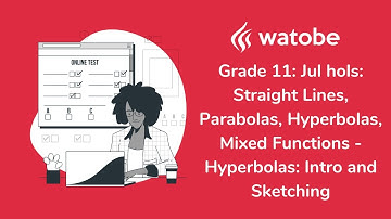 Grade 11 - Straight Line, Parabola, Hyperbola, Mixed Function (hyperbolas: intro and sketching)