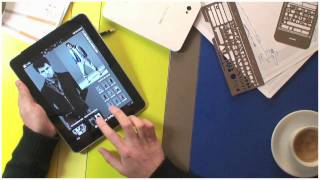 Digital publishing to the iPad, demo of basic functionalities