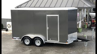 Sure Trac 7x14' Enclosed Cargo Trailer UTV Package 7000# GVW STWML8414TAUTV