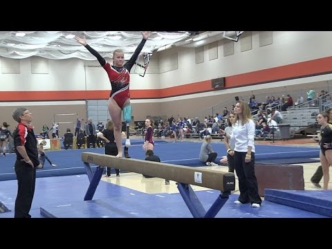 Cancer Surviving Teen Doesn't Stop Being a Gymnast Even with One Leg