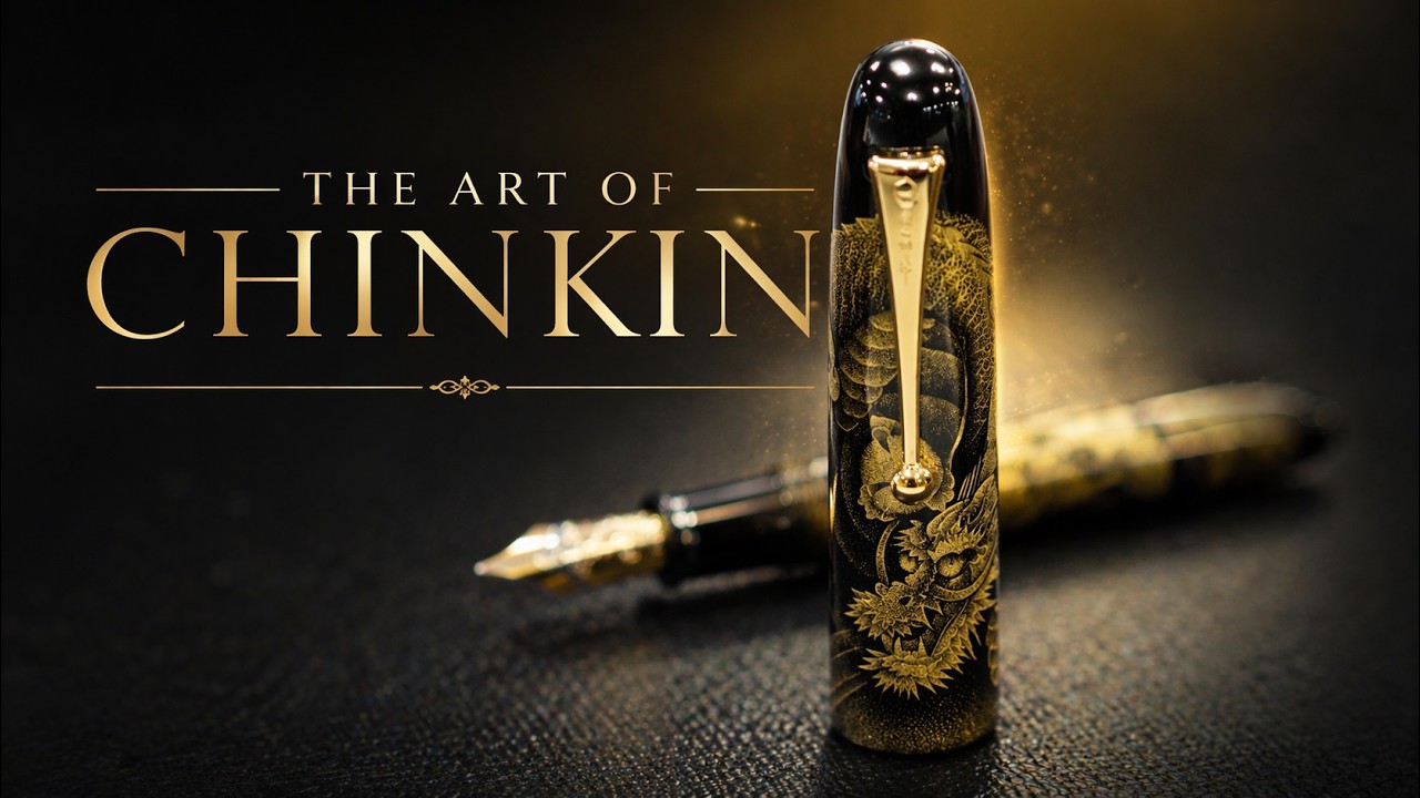 Namiki エンペラー 沈金 龍 万年筆 龍｜CHINKIN｜蒔絵万年筆 | Namiki