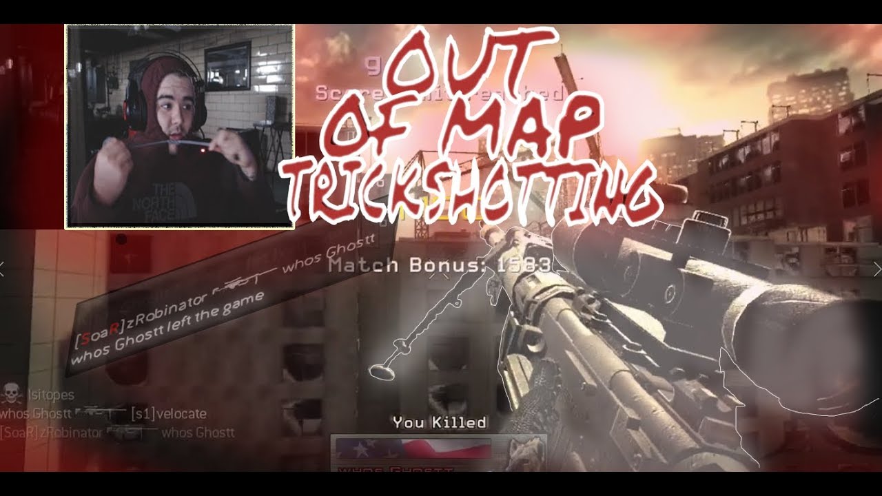 OUT OF MAP TRICKSHOTTING #SoaRRC - YouTube