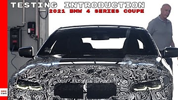 2021 BMW 4 Series Coupe M440i Testing Introduction