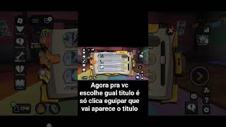 tutorial de como colocar o título do toons "dandys world no roblox"