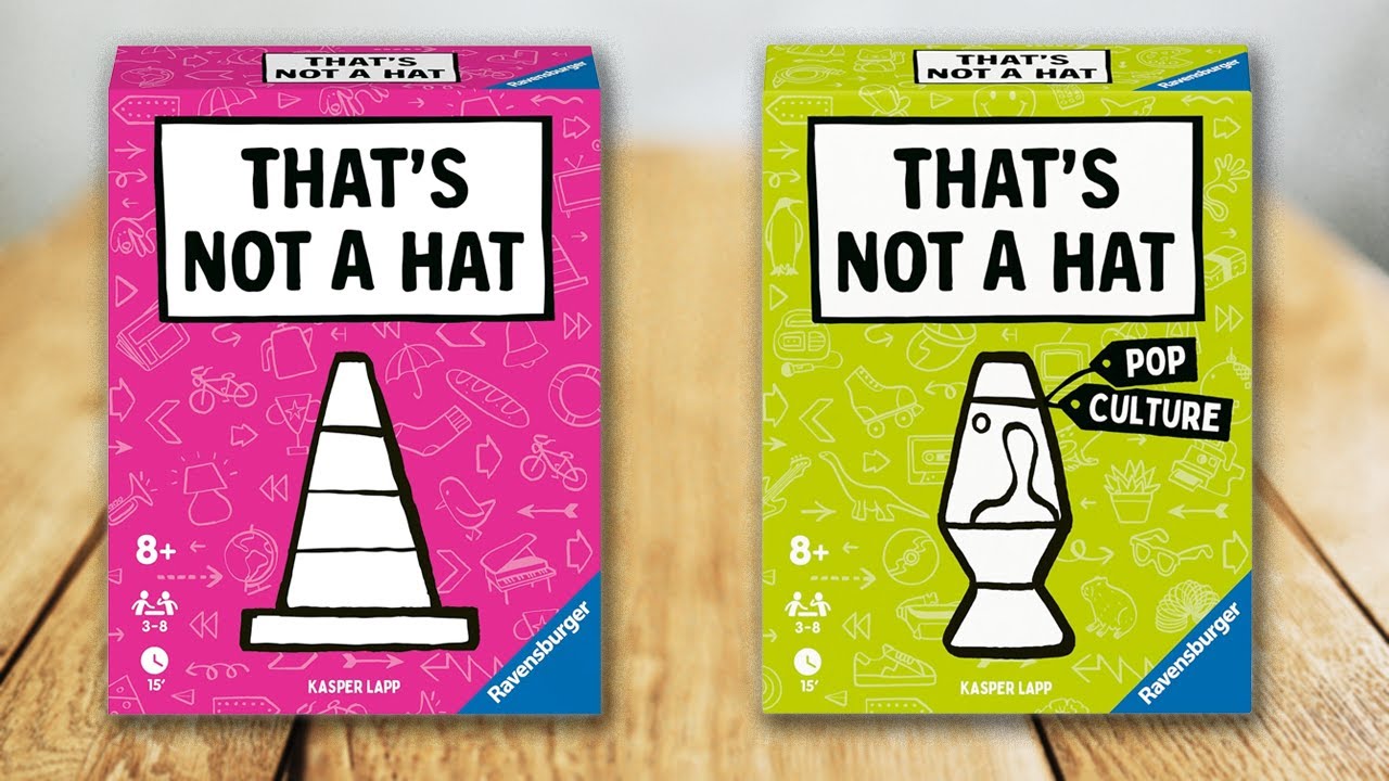 Jeu De Société "That's Not A Hat" Ravensburger - Version FR, à Partir De 2 Joueurs (12-16 Ans)