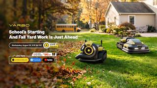 School’s Starting. And Fall Yard Work Is Just Ahead
The kids are heading back to school. 🎒
The summer break is winding down.
And before long, fall will be here. 🍁
But your yard work doesn’t take a break.
With Yarbo, one powerful Core helps you take care of your yard through every season:
🌱 MOW — Keep your lawn looking fresh as summer comes to an end.
🍂 BLOW — Get ready for falling leaves and autumn yard cleanup.
Enjoy the current promotional price — PLUS an additional $100 OFF when you order during the LIVE.
#yarbo #yarboyseries #smartyard #ecofriendly #lawnmower #leafblower #fallcleanup #automation School’s Starting. And Fall Yard Work Is Just Ahead