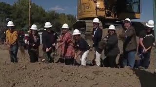 Construction starts on apartments for older unhoused people