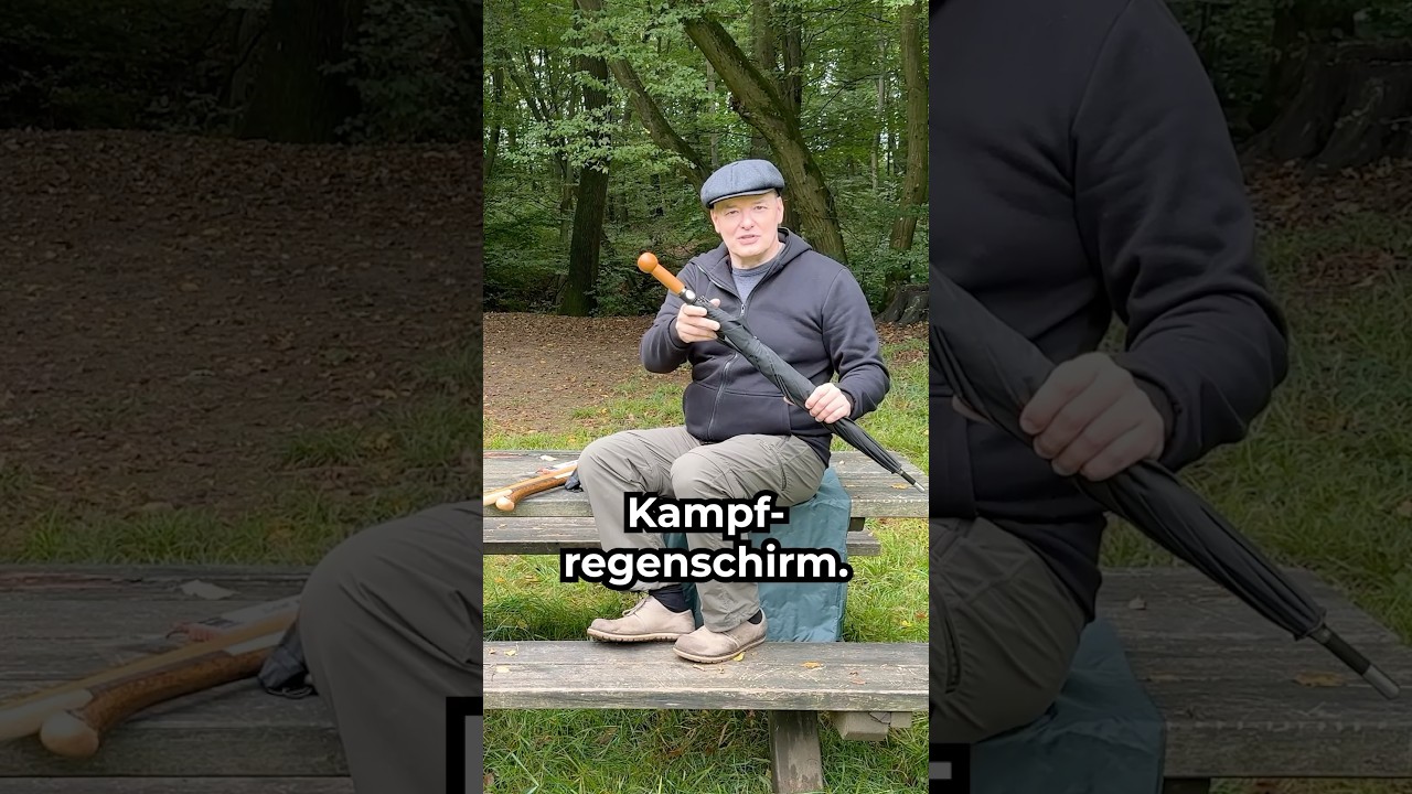 Der Kampfregenschirm | Stockkampf und Selbstverteidigung im Alltag 