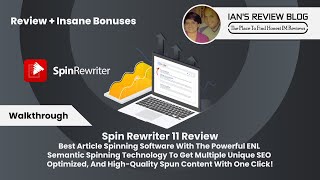 Spin Rewriter 11 walkthrough, Spin Rewriter 11 discount coupons, SPIN REWRITER 11 huge bonuses