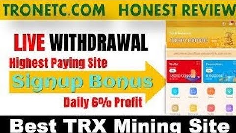 Trx(Tron)|How to Buy|Deposite and Withdraw