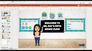 Bitmoji Classroom PPT Version on CTLS