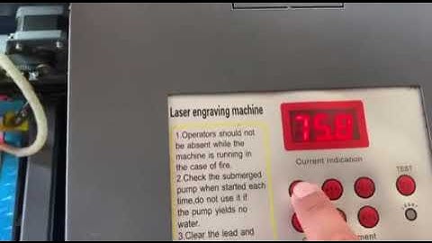 CO2 laser machine basic cutting using laserdrw