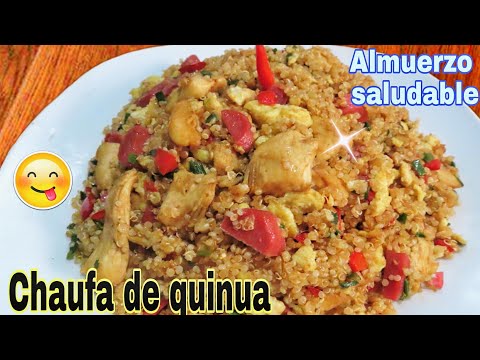Receta De Chaufa De Quinua Con Pollo