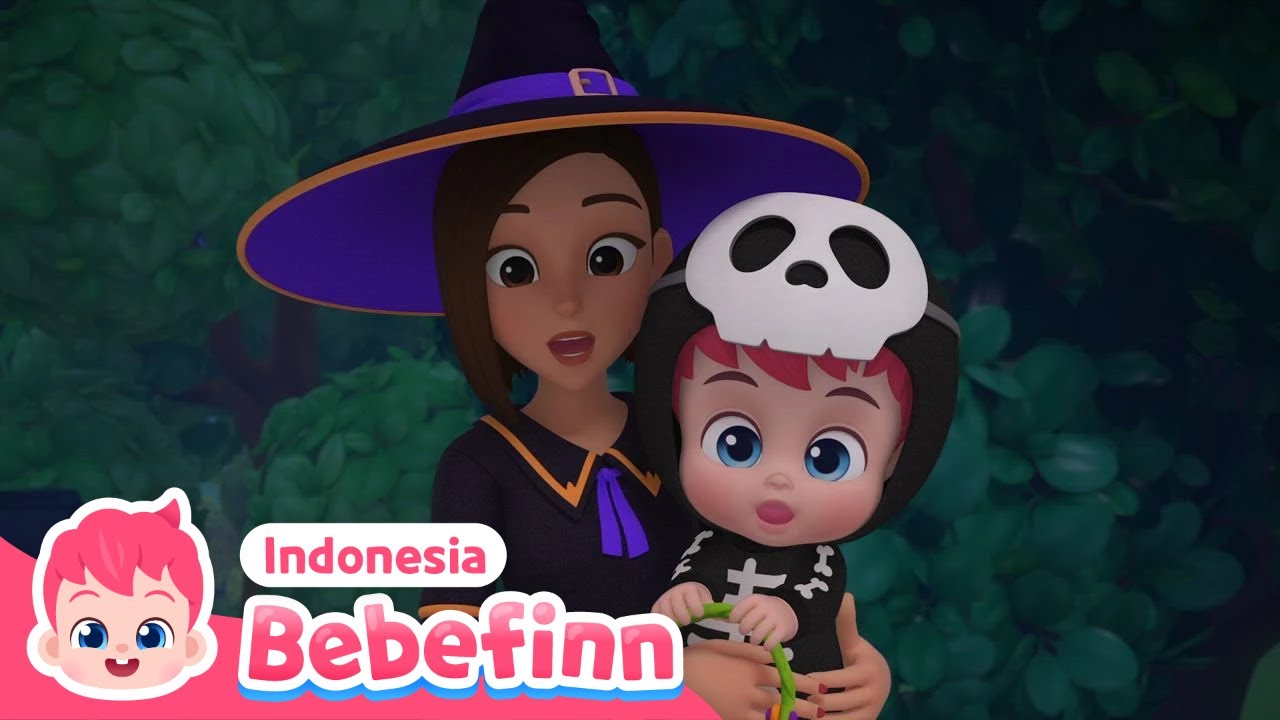 💀 Chumbala Cachumbala Dance dan lain | Kumpulan Lagu Halloween Anak | Bebefinn Bahasa Indonesia