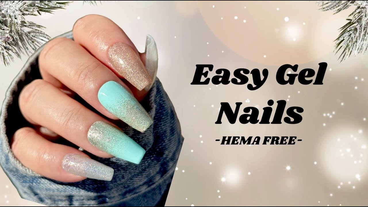 Simple Gel Nails Using Pudding Gels HEMA Free Gels Nails At Home
