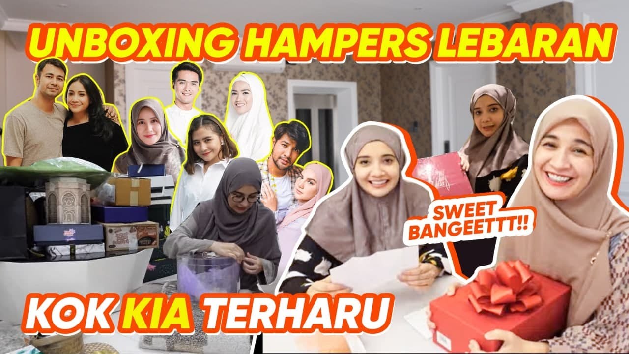 SHIREEN  KIA UNBOXING  HAMPERS ARTIS! KOK KIA TERHARU?!