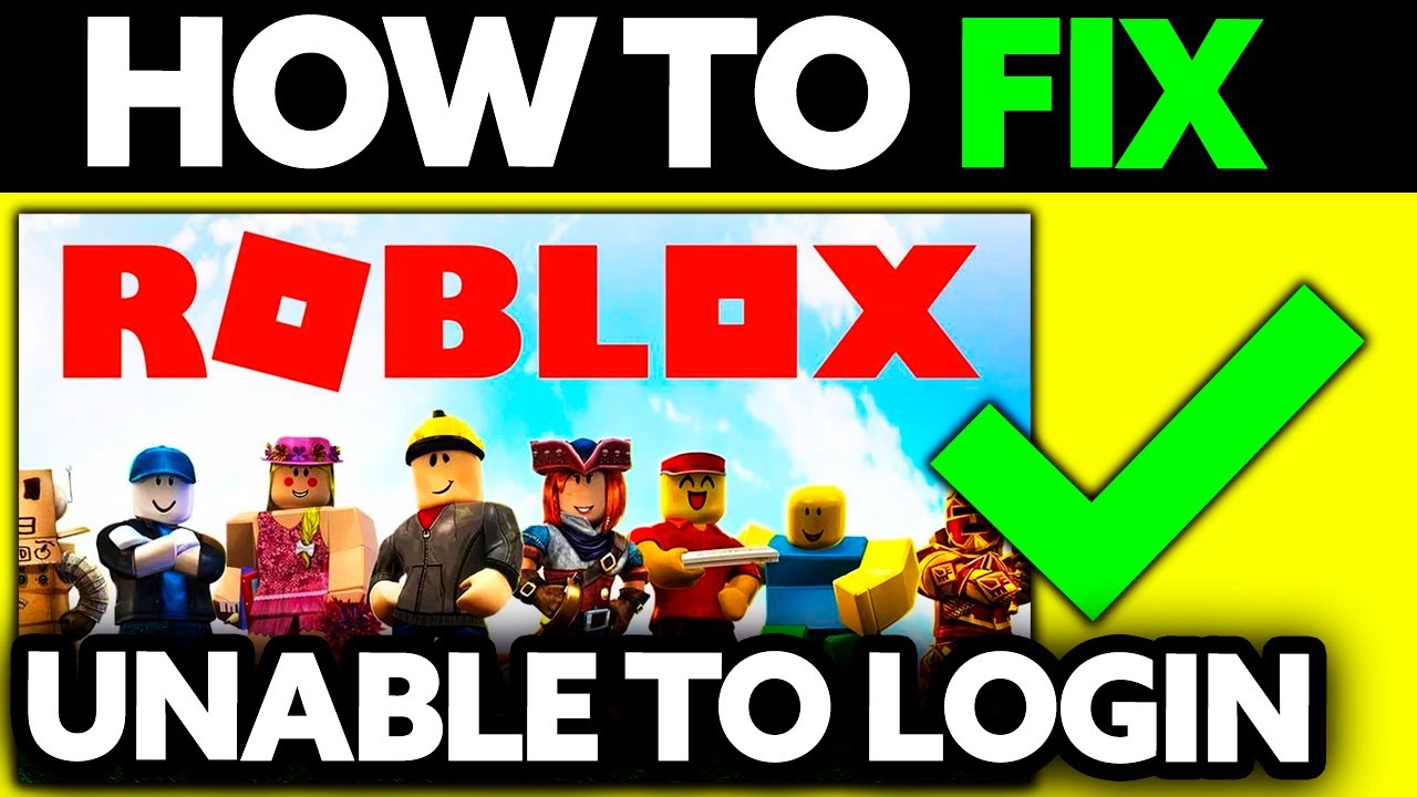 How To FIX Unable to Login to Roblox Account on PS5 (2025) - YouTube