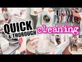 QUICK & THOROUGH CLEANING MOTIVATION | CLEAN WITH ME | + CAR CLEAN OUT | DOING THE MOST | SAHM