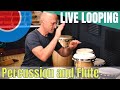 Live Looping Drums and Flute - BOSS 505