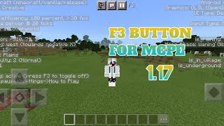 Java Debug Screen For MCPE 1.17+‖MCPE Addon #Lordvin309 #javadebugscreen