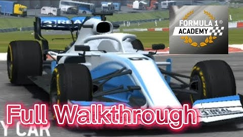 RR3 Formula 1 Academy Full Walkthrough
