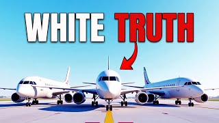 Why Are Planes Always White? The Hidden Truth Behind It