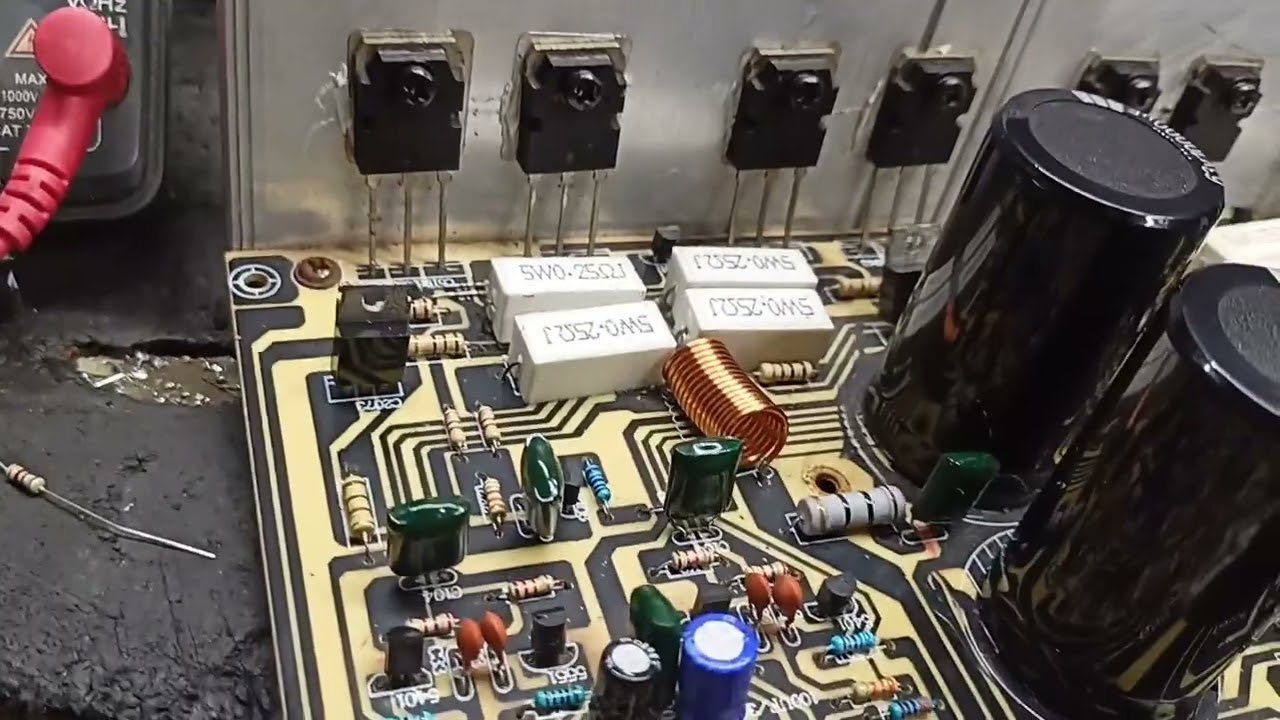 Amplifier na walang sounds dahil zero bias , paano ayusin