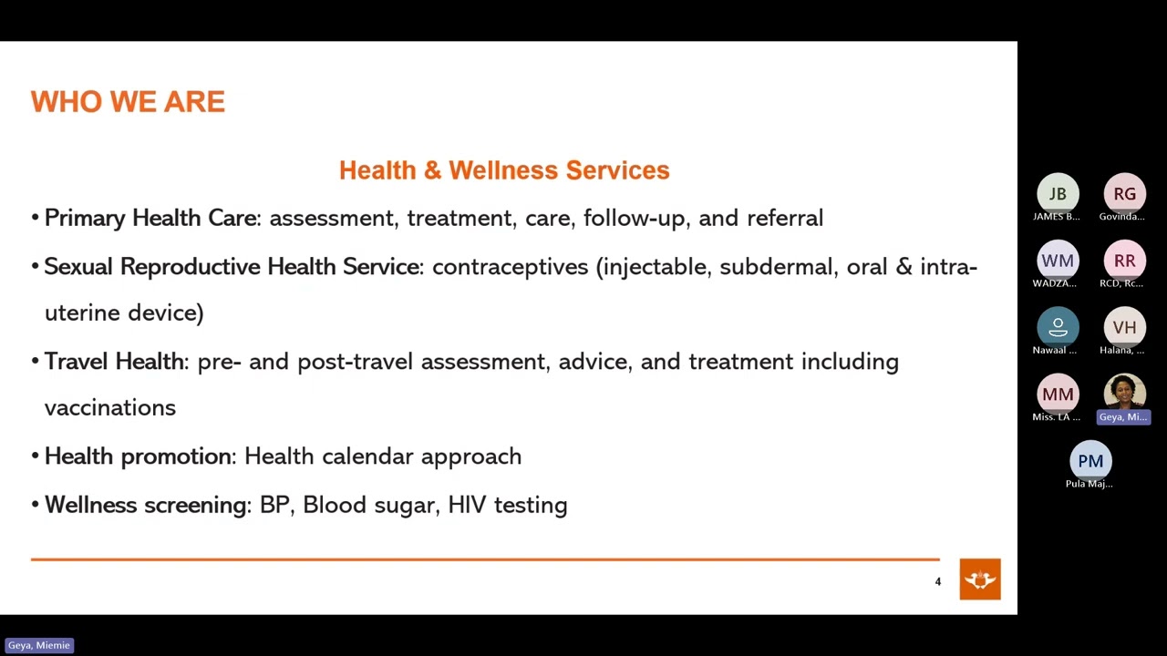 Information session Campus health and PsyCad