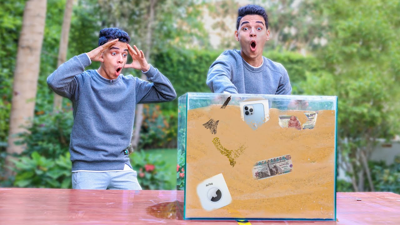 تحدي البحث في صندوق الرمل !!😳جوايز قيمة❤️🔥