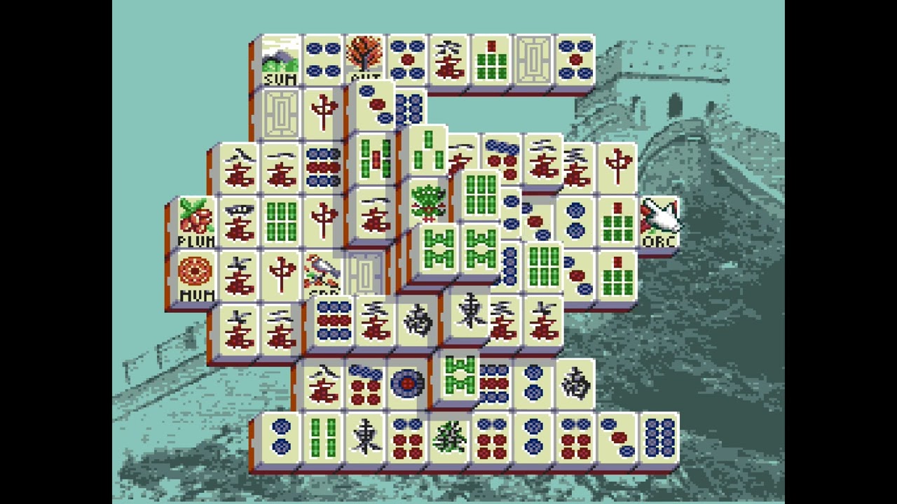 Shanghai 2: Dragon's Eye Longplay (Super NES Version)