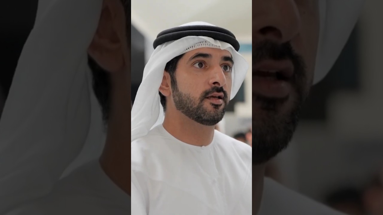 Sheikh Hamdan Fazza Dubai Crown Prince Deputy PM Defense Minister At Make in The Emirates Exhibition