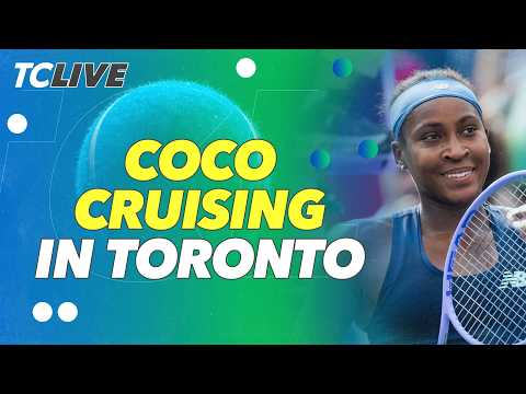 Coco Gauff's DOMINANT run to Toronto quarterfinals, Eala falls | TC Live