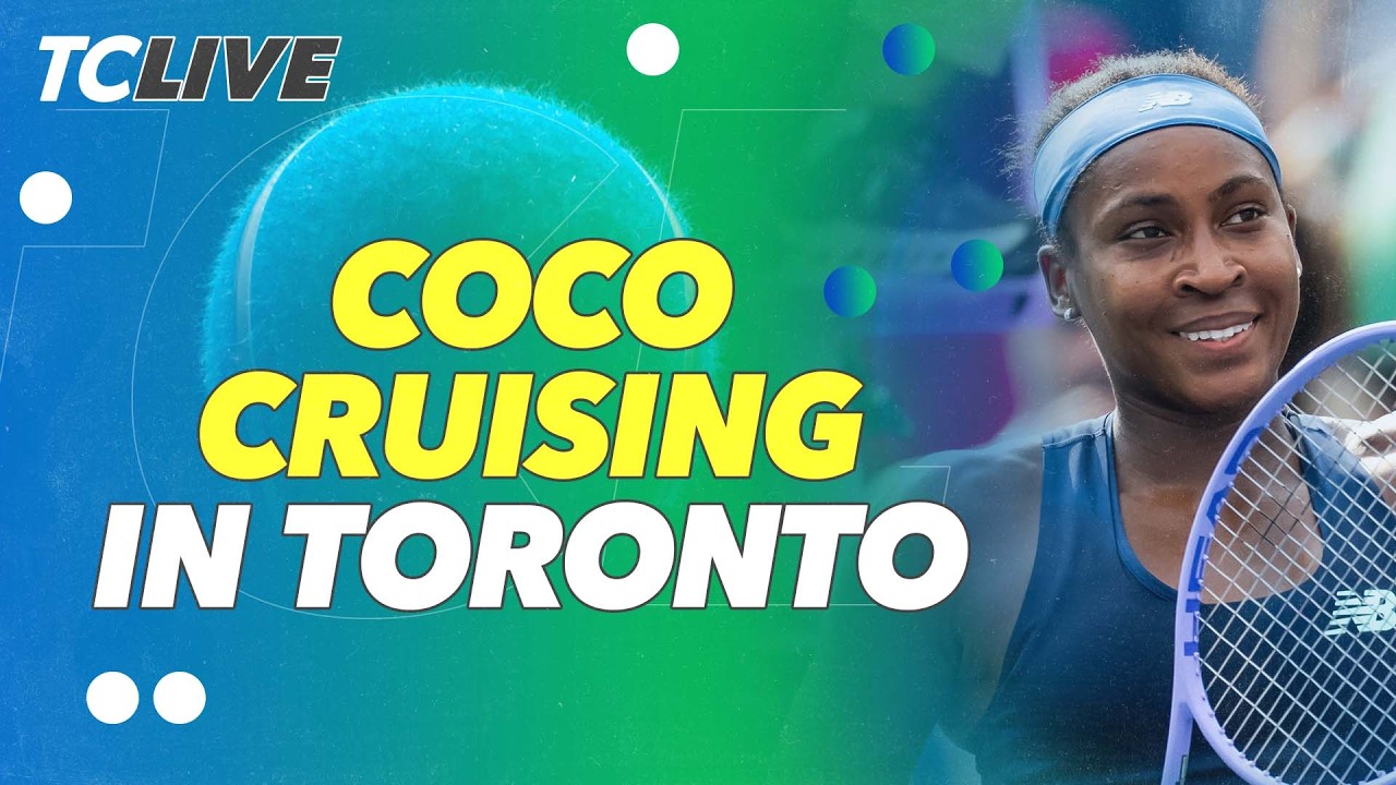 Coco Gauff's DOMINANT run to Toronto quarterfinals, Eala falls | TC Live