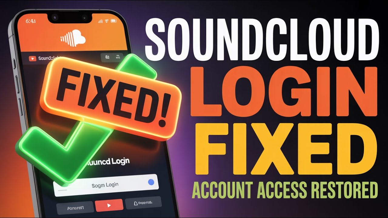 How to Fix SoundCloud Login Problems – Account Access Restored - YouTube