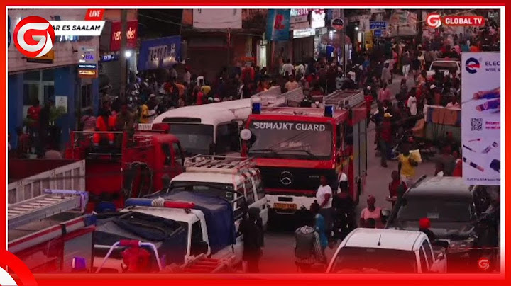 KWA SASA MACHO na DUA ni KARIAKOO -HALI ILIVYO MUDA HUU wa USIKU -  VIKOSI vya UOKOAJI VINAENDELEA..