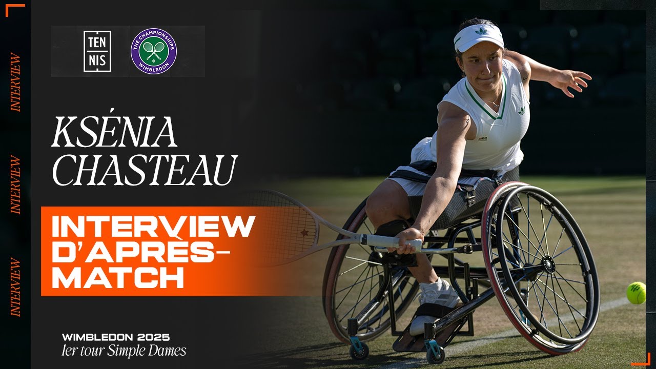 L'EXPLOIT de Ksénia Chasteau, première Française à s'imposer en simple à Wimbledon | FFT