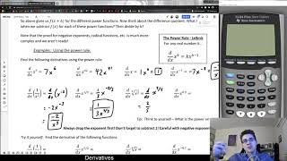 Derivatives by Power Rule (examples 2)