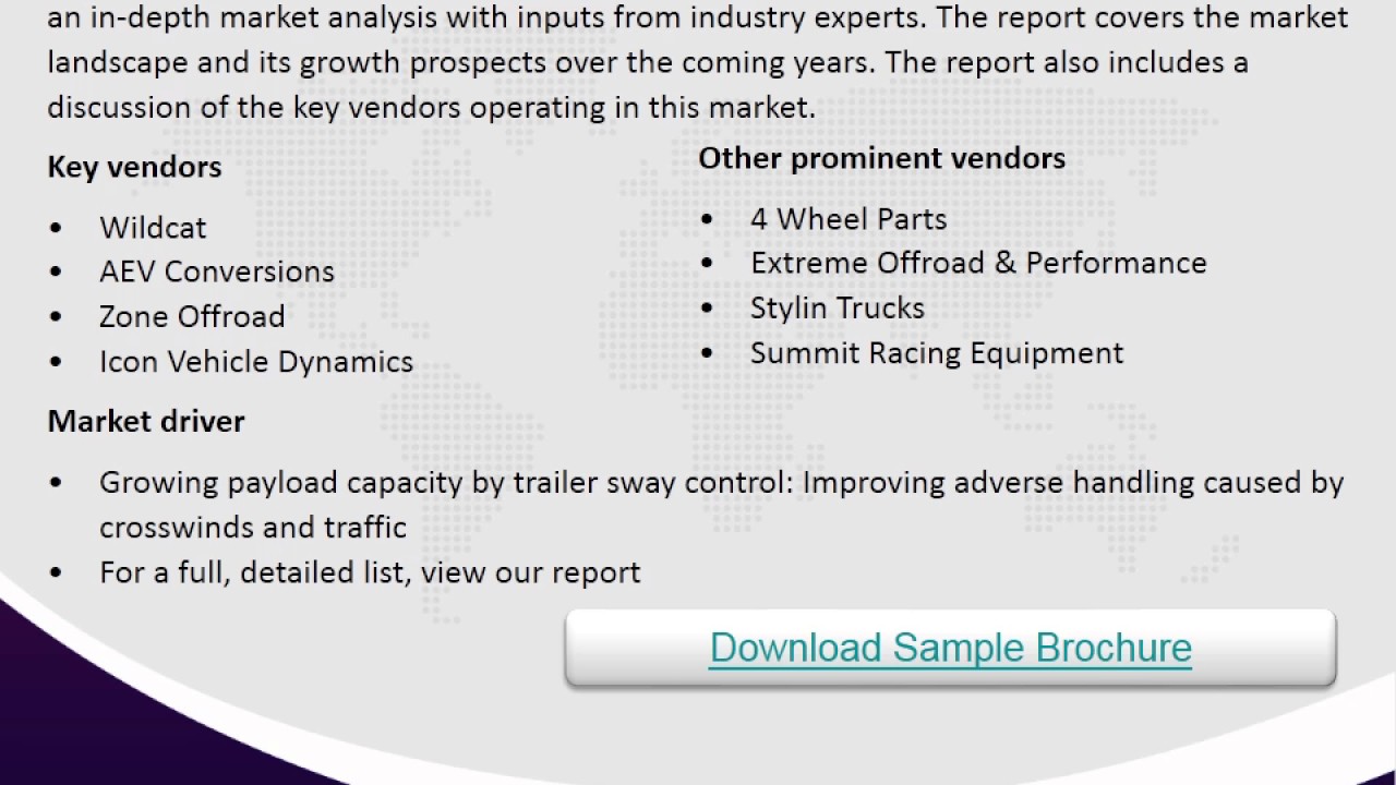 Global Off-road High-performance Vehicle Market Share,Size,Forecast & Trends 2020