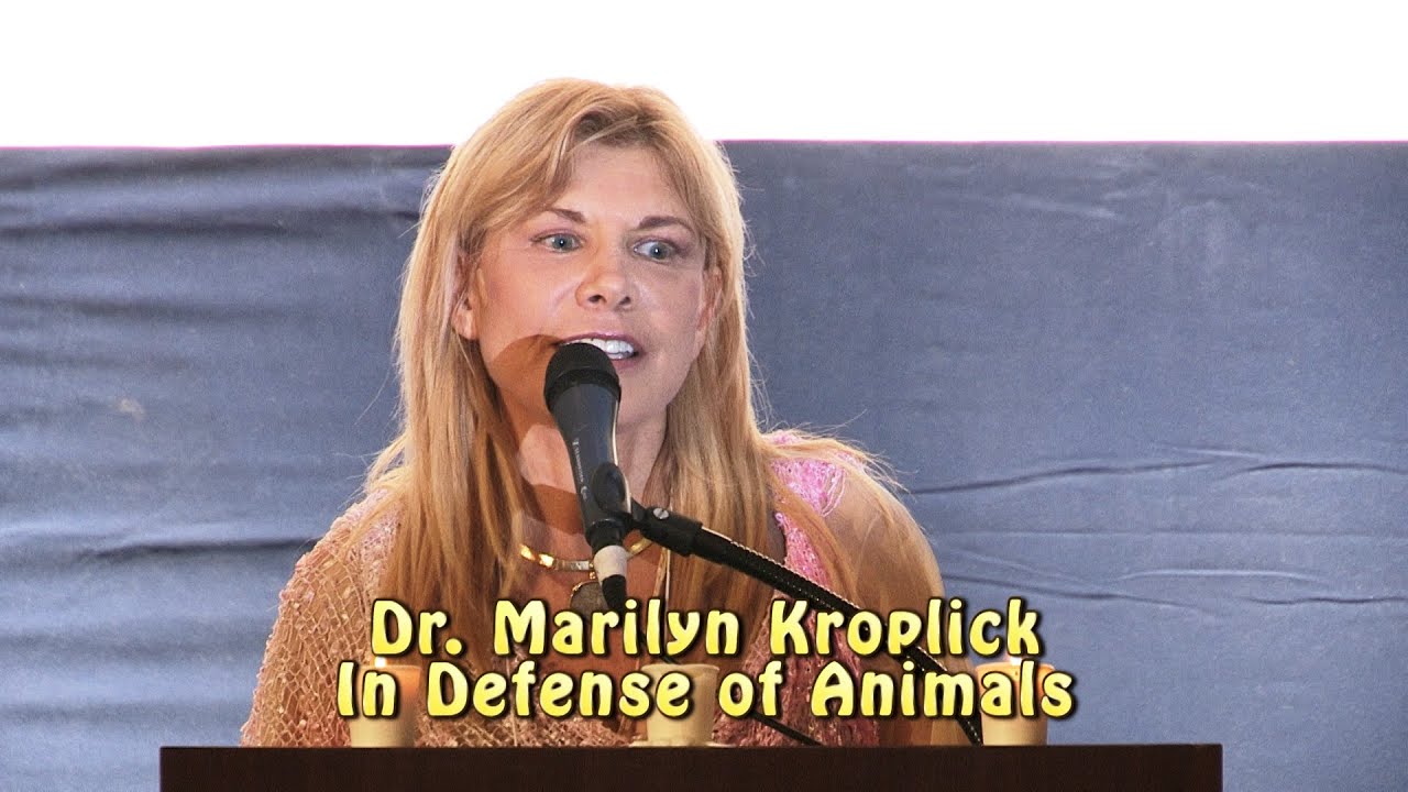 Dr. Marilyn Kroplick at Animal Rights Conference 2014
