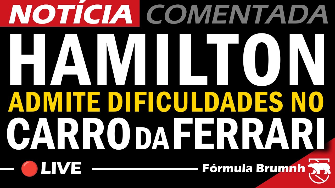 [ 🔴08/JUL/25 ] HAMILTON não se ENTENDE com a FERRARI